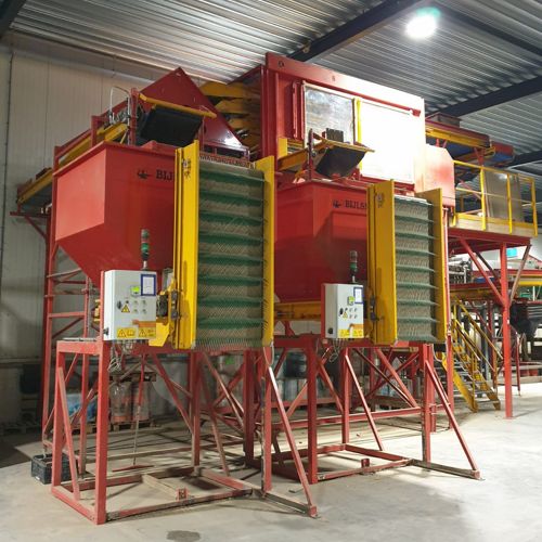 Bijlsma Hercules size
sorting line with box fillers