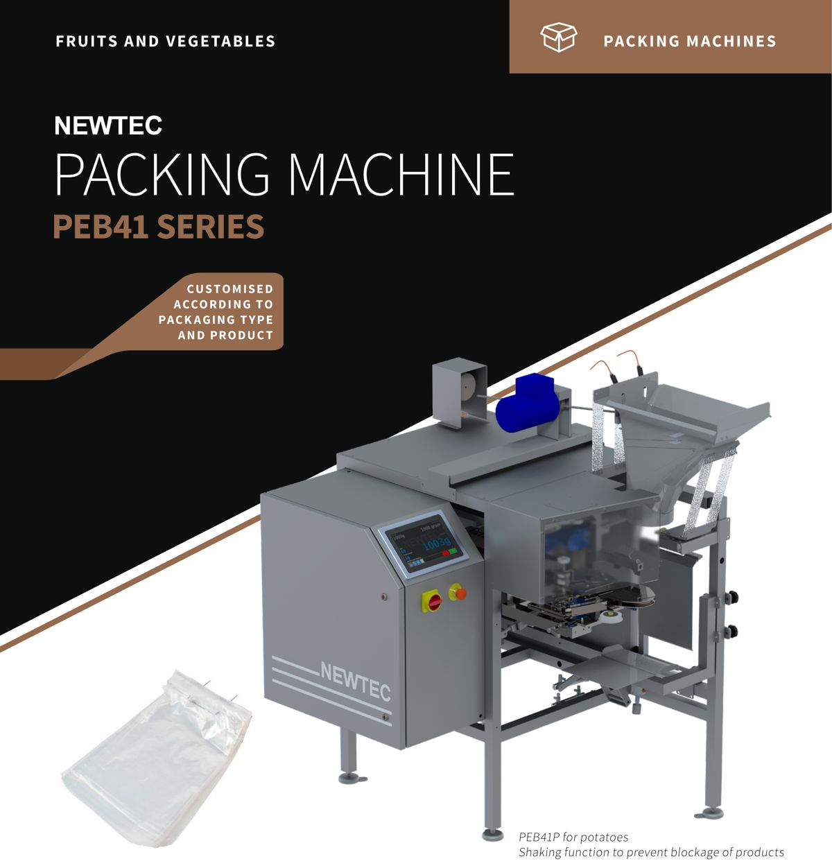 Newtec Packing Machine PEB41 Series  Brochure